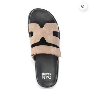 Women's Taupe Slide Sandal